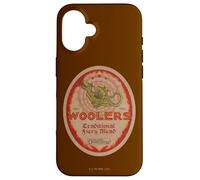 Custodia per iPhone 16 Fantastic Beasts 3 Woolers Fiery Mead Label