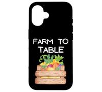 Custodia per iPhone 16 Farm To Table Salvataggio Piccole Imprese E Il Nostro Pian