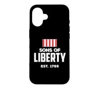 Custodia per iPhone 16 Figli della Libertà Boston Massachusetts