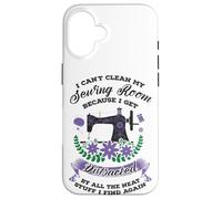 Custodia per iPhone 16 Filato umoristico per sartoria, cucito, artigianato tessile