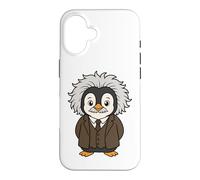 Custodia per iPhone 16 Fisica teorica intelligente Nerd Penguin Physicist