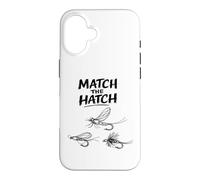 Custodia per iPhone 16 Fly Tying Life Morsa da banco Trota Streamer Match the Hatch