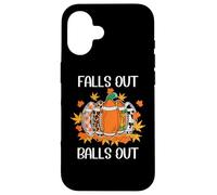 Custodia per iPhone 16 Football Falls Out Balls Out Tis The Season for Touchdowns