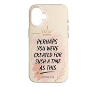 Custodia per iPhone 16 Forse sei stato creato per un tale tempo Esther Verse