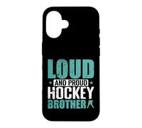 Custodia per iPhone 16 Forte E Orgoglioso Hockey Brother Ice Rink