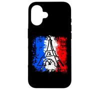 Custodia per iPhone 16 France Flag Shirt Eiffel Tower T Shirt Gift Paris French