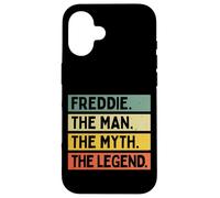Custodia per iPhone 16 Freddie L'uomo Il mito La leggenda Divertente Citazione Personalizzata
