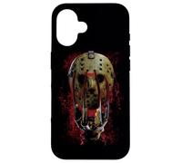 Custodia per iPhone 16 Freddy vs Jason Mask and Claws