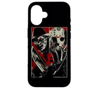 Custodia per iPhone 16 Freddy vs Jason Versus