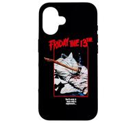 Custodia per iPhone 16 Friday the 13th Axe Poster