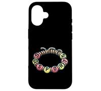 Custodia per iPhone 16 Fun Friendship Bracelet with Words Go Sports