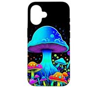 Custodia per iPhone 16 Fun Funghi funghi funghi colorati