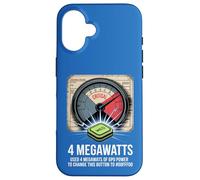Custodia per iPhone 16 Funny AI Critical GPU Power Meter 4 Megawatt