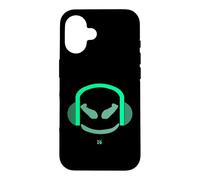 Custodia per iPhone 16 Funny and Cue Malva SmilingFace Multi colori verdi