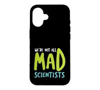 Custodia per iPhone 16 Funny Microbiology Non siamo tutti scienziati pazzi