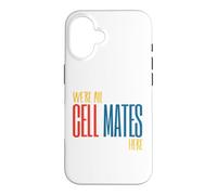 Custodia per iPhone 16 Funny Microbiology Pun Siamo tutti compagni di cellule qui