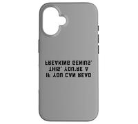 Custodia per iPhone 16 Funny Optical Illusion Genius Design