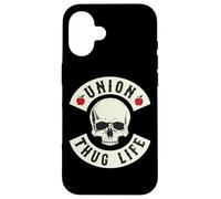 Custodia per iPhone 16 Funny Red For Ed Union Thug Retro SpEd Teacher Appreciation