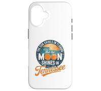 Custodia per iPhone 16 Funny Tennessee Moon Shines, Florida Sun Shines TN Humor