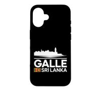 Custodia per iPhone 16 Galle Sri Lanka Skyline Badge souvenir da viaggio