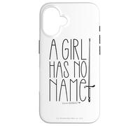 Custodia per iPhone 16 Game of Thrones A Girl Has No Name