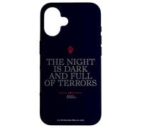 Custodia per iPhone 16 Game of Thrones Night is Dark