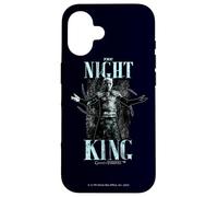 Custodia per iPhone 16 Game of Thrones The Night King Gothic