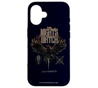 Custodia per iPhone 16 Game of Thrones The Night's Watch