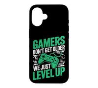 Custodia per iPhone 16 Gamers Don't Get Older We Just Level Up Funny Gamer Retro