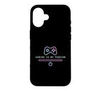 Custodia per iPhone 16 Gaming Is My Passion Controller per console per videogiochi Gamer Boy