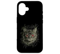 Custodia per iPhone 16 Gatto che guarda Always Street Style Vibes