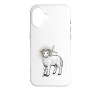 Custodia per iPhone 16 Gesù Cristo Agnello di Dio Agnus Dei