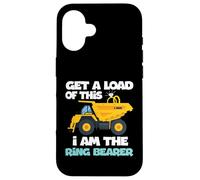 Custodia per iPhone 16 Get A Load Of This I am The Ring Wedding Bearer Truck