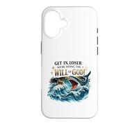 Custodia per iPhone 16 Get In Loser Will of Dio Christian Humor Design