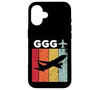 Custodia per iPhone 16 GGG longview Aeroporto