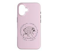 Custodia per iPhone 16 Ghirlanda botanica Jimothy Viral Seattle Raccoon