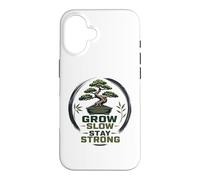 Custodia per iPhone 16 Giapponese Bonsaï arbre plante Motivations Bonsaï