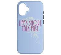 Custodia per iPhone 16 Gilmore Girls Life'S Short. Talk Fast.
