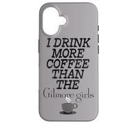 Custodia per iPhone 16 Gilmore Girls More Coffee
