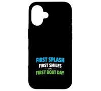 Custodia per iPhone 16 Giorno di lancio della barca Primo Splash Boating Season Opener Primavera