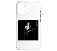 Custodia per iPhone 16 Gli Stranglers JJ Burnel Era in bianco e nero dal vivo 1978