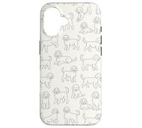 Custodia per iPhone 16 Goldendoodle Labradoodle Doodle Cane