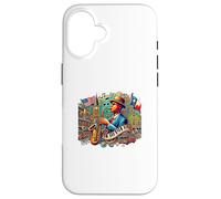 Custodia per iPhone 16 Grafica della cultura americana Jazz Heritage - S28