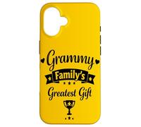Custodia per iPhone 16 Grammy Family's Greatest - Proud Family Grandkids Nonna