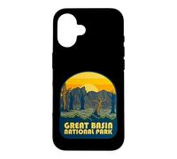 Custodia per iPhone 16 Grande bacino parco nazionale Nevada Vintage Tramonto