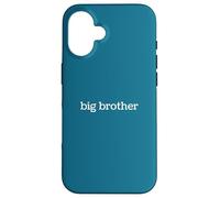 Custodia per iPhone 16 Grande design minimalista tipografia famiglia fratello