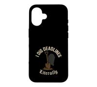 Custodia per iPhone 16 Gravedigger Cimitero Operaio Scavare Graves Graveyard Crew