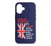 Custodia per iPhone 16 Great Britain - So Great Even Those Who Hate It Won’t Leave
