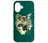 Custodia per iPhone 16 Green Lantern Flying Corps