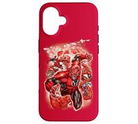 Custodia per iPhone 16 Green Lantern Red Lanterns #1